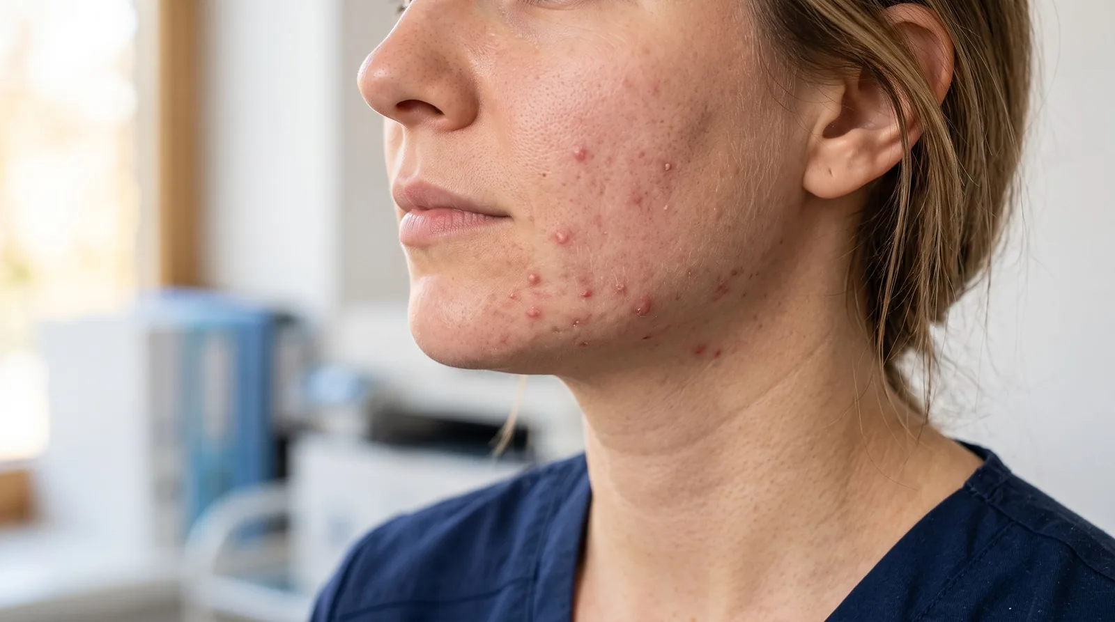 Acnee la adult: cauze și când mergi la dermatolog