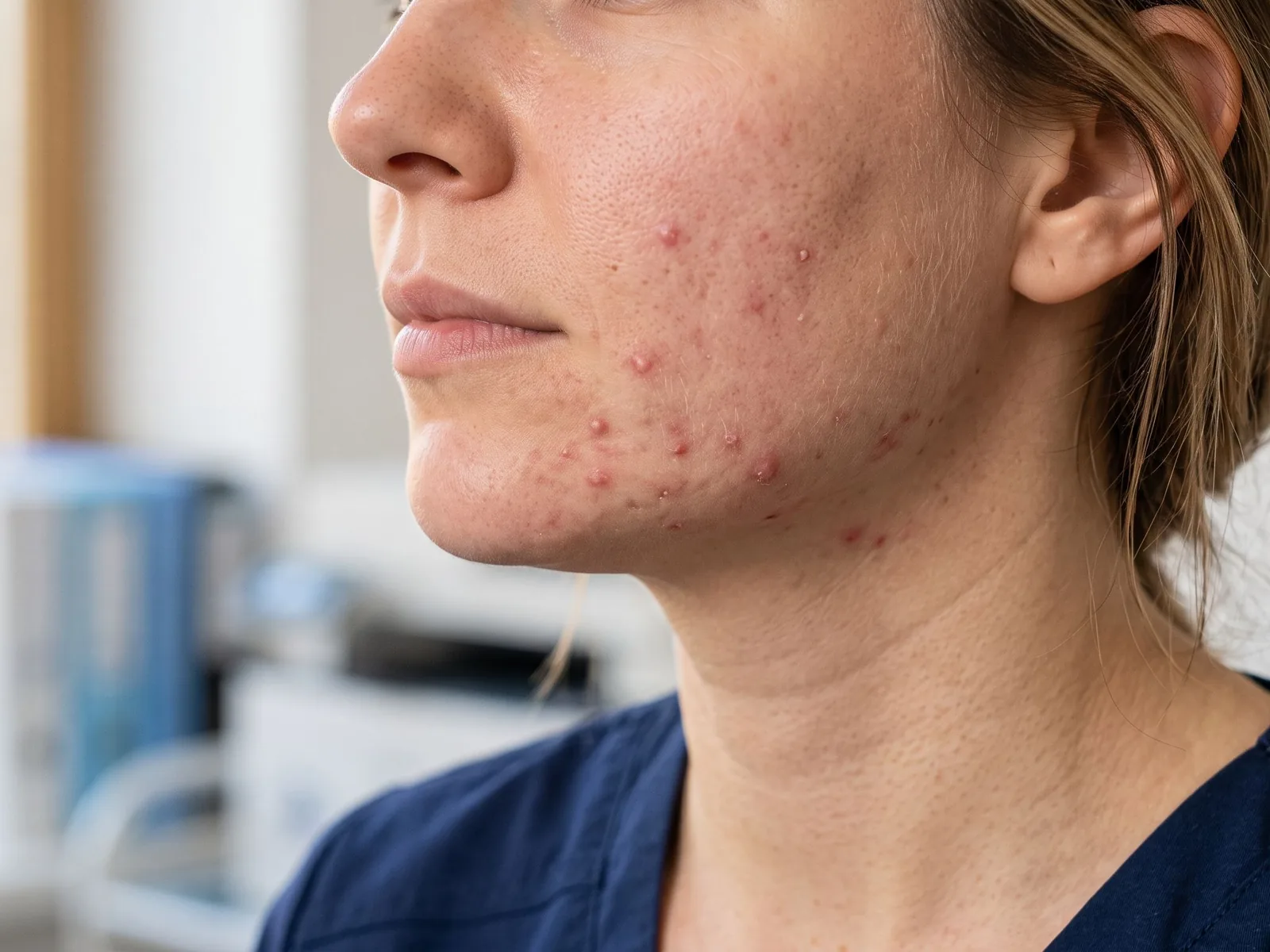 Acnee la adult: cauze și când mergi la dermatolog