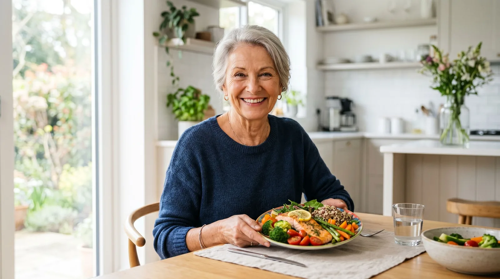Alimentația sănătoasă pentru seniori: recomandări, riscuri și când mergi la medic