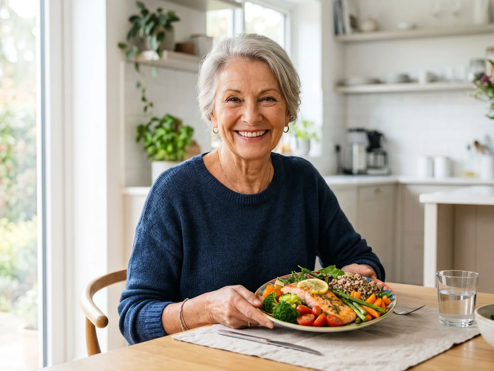 Alimentația sănătoasă pentru seniori: recomandări, riscuri și când mergi la medic
