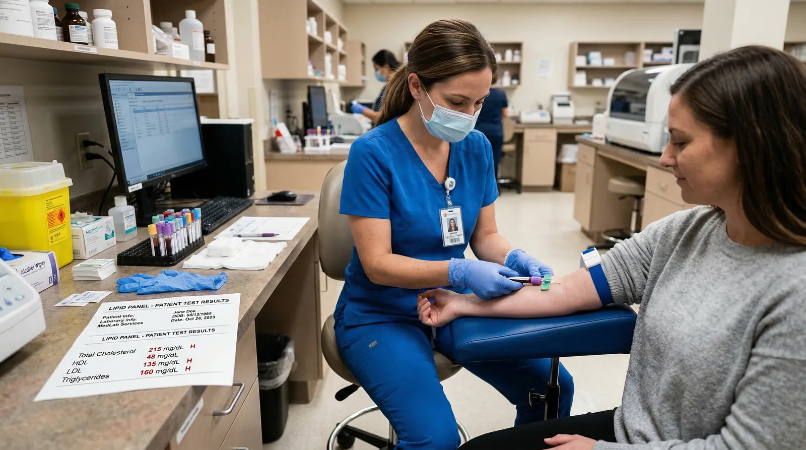 Analize pentru colesterol – ce analize indică riscul cardiovascular și când trebuie făcute