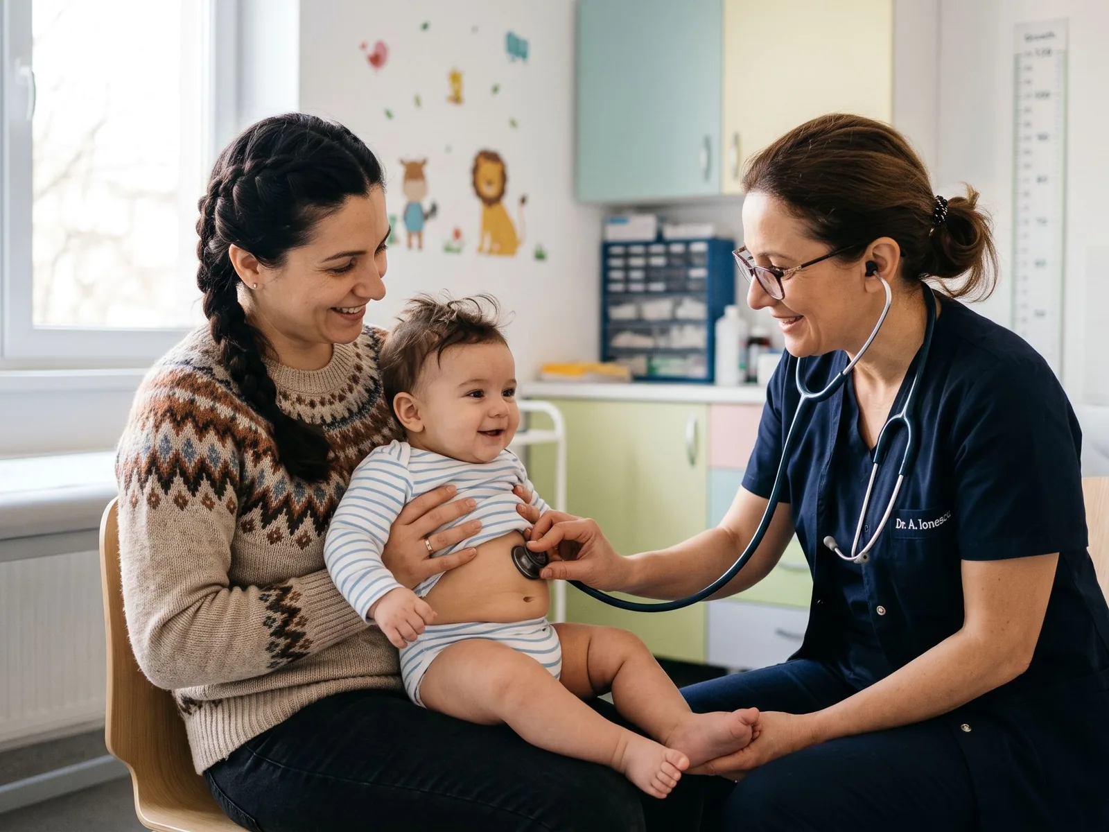 Bebelușul în primul an: alimentație, creștere și dezvoltare