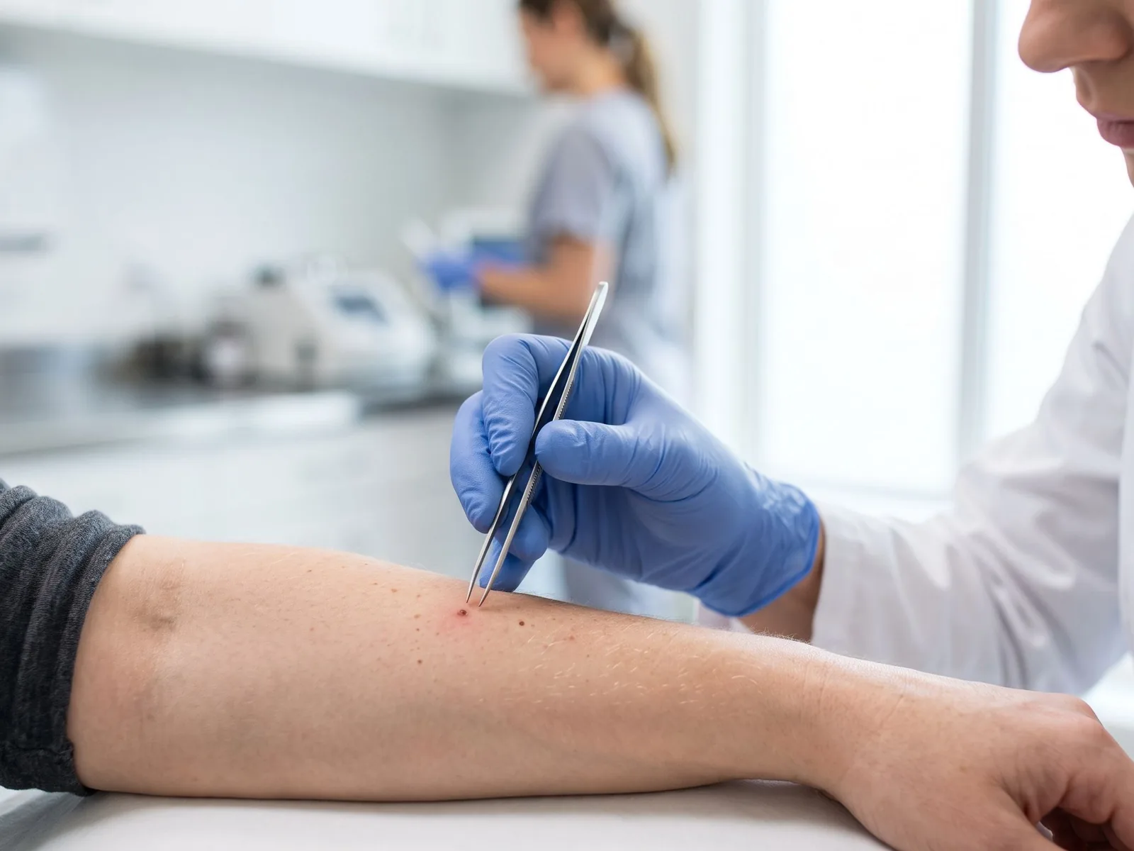 Capul căpușei a rămas în piele: ce faci și când mergi la medic