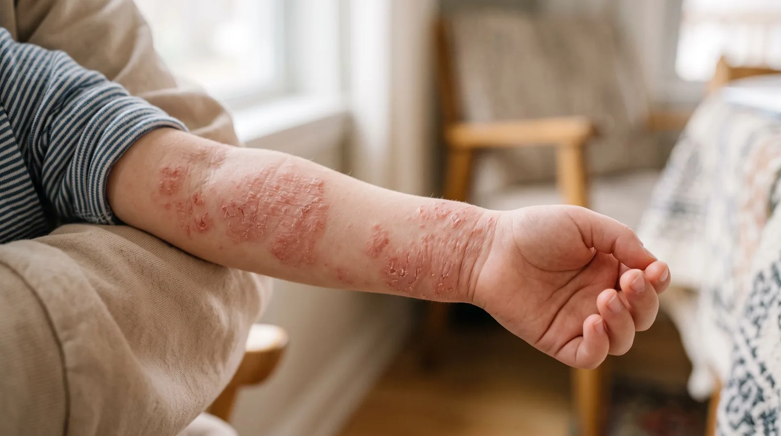Dermatită atopică la copii: simptome și consult dermatologic
