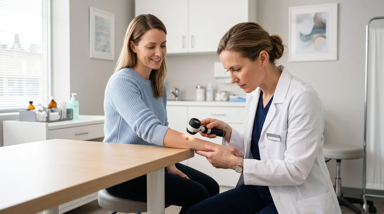 Dermatoscopie: ce este, când se recomandă și ce poate vedea medicul