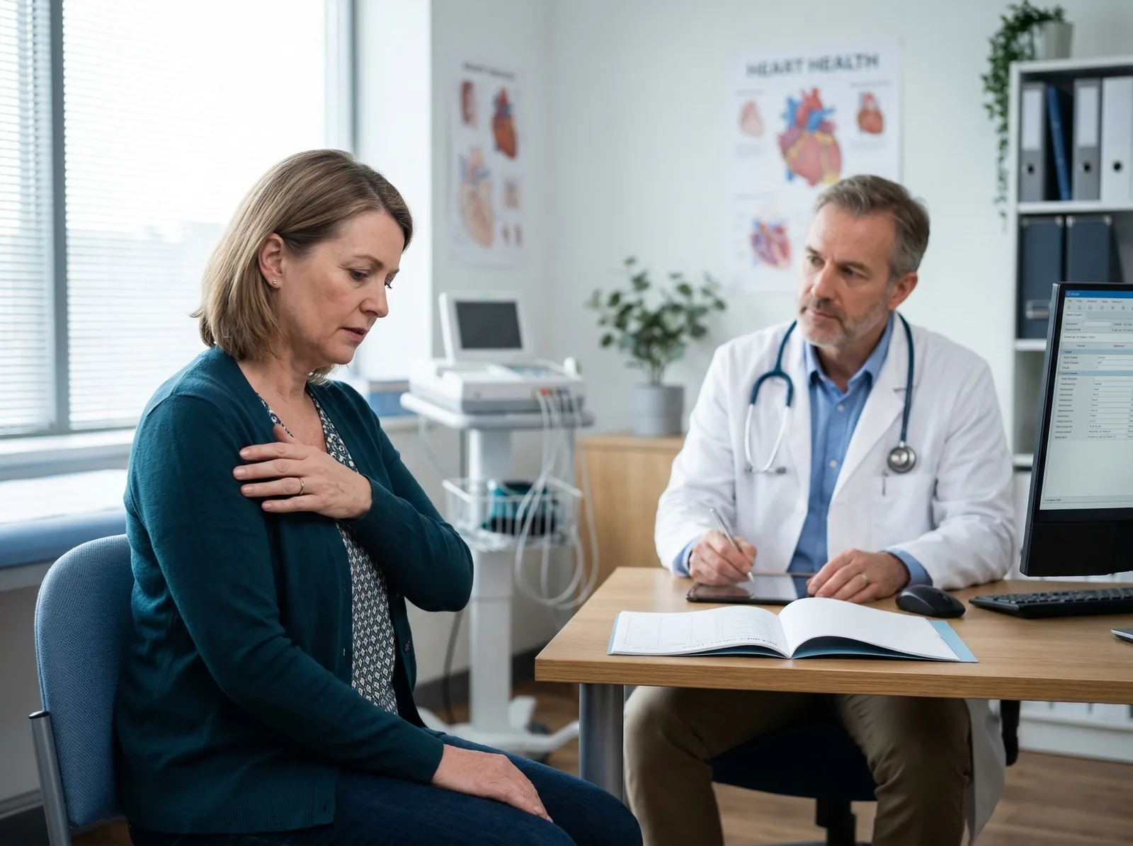 Durere în brațul stâng – semn de infarct? | Consult CAS București