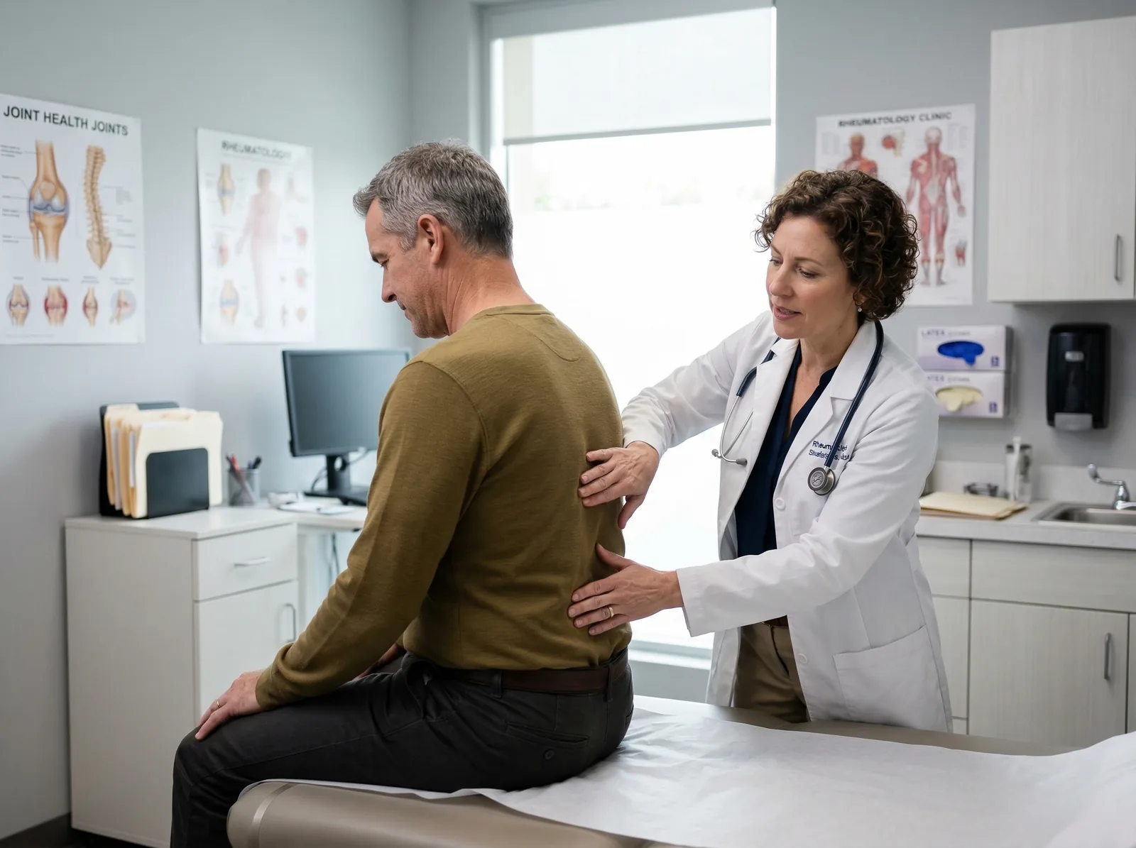 Dureri de spate cu rigiditate? Consult reumatologie CAS București