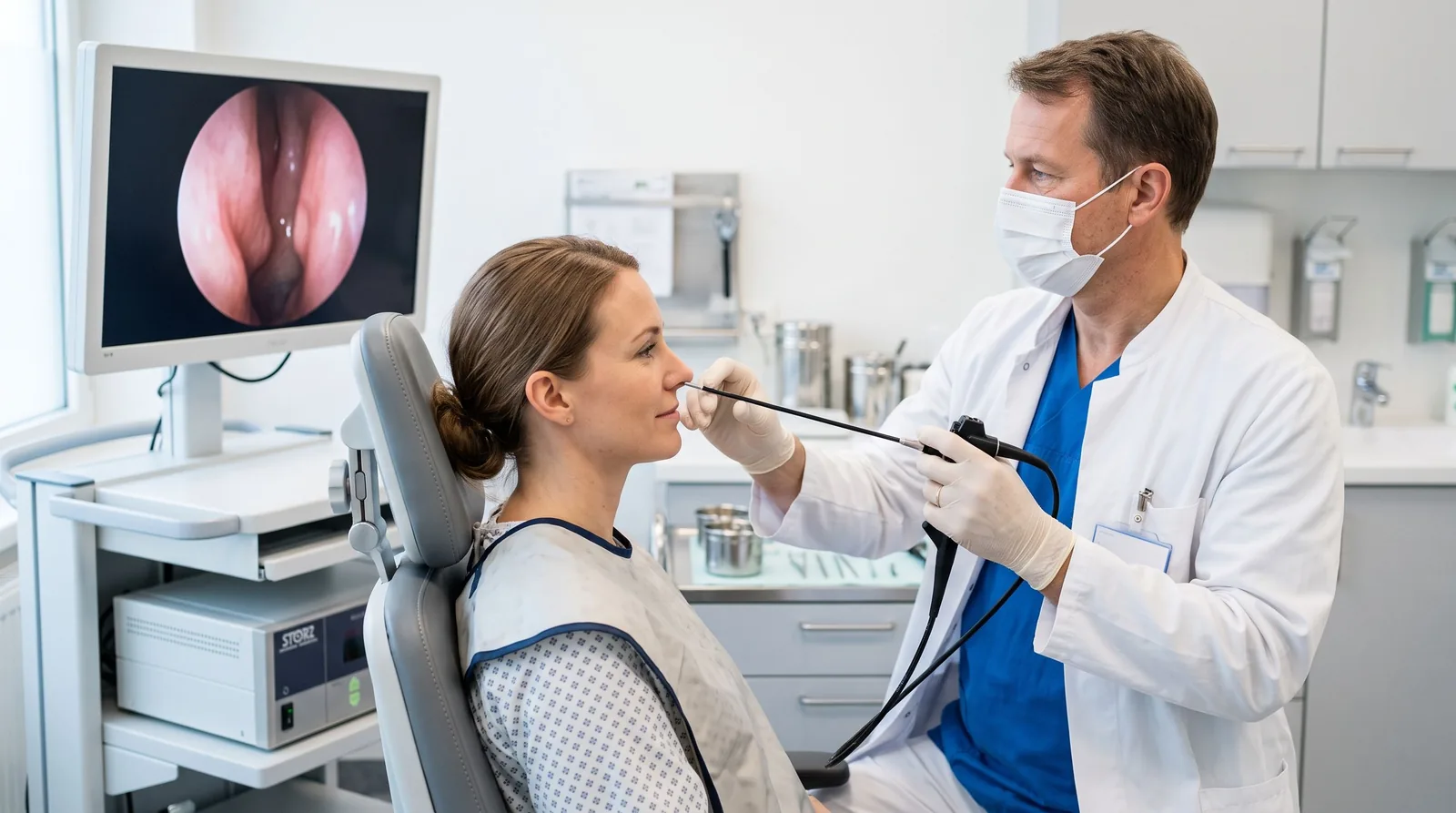 Endoscopia nazală: când se recomandă și ce poate arăta
