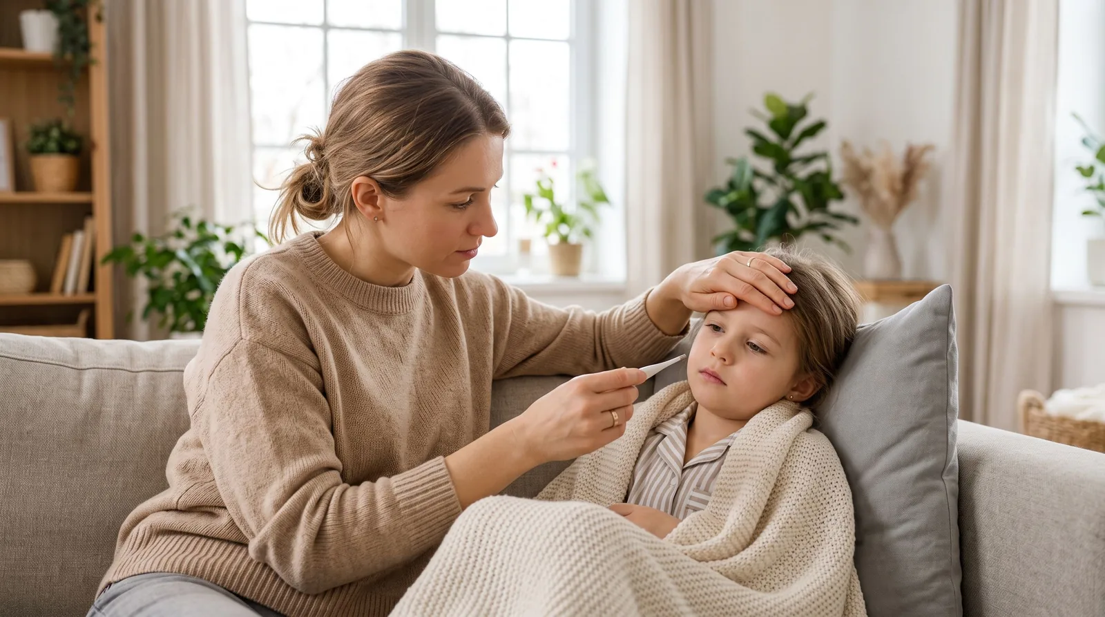 Gripa la copii: simptome, antiviral și când este urgență