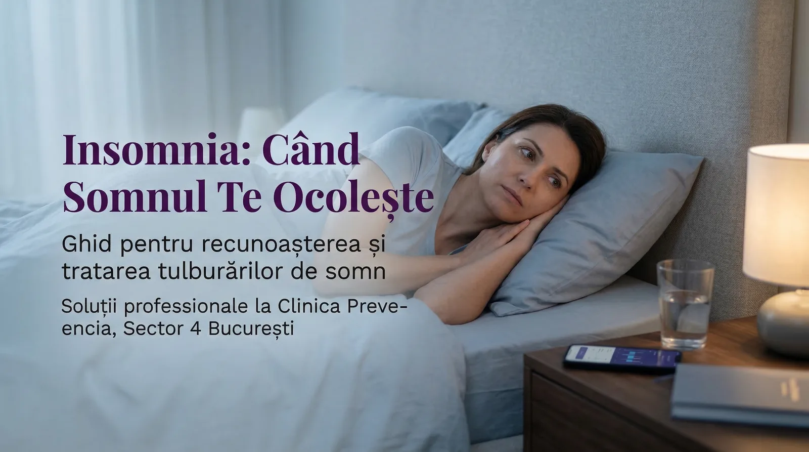 Insomnia – când este momentul să mergi la psihiatru