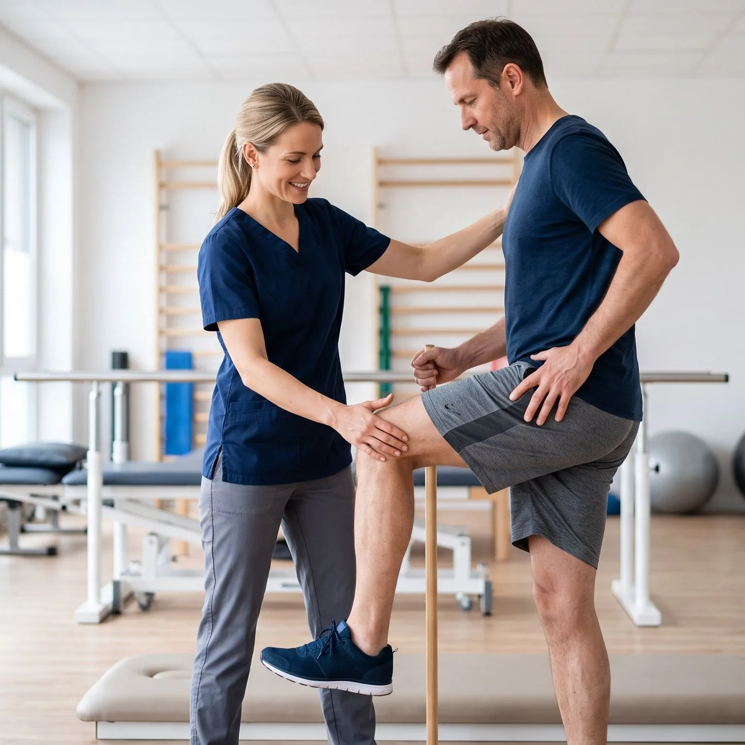 Kinetoterapie sau fizioterapie: care este diferența și când se folosesc împreună