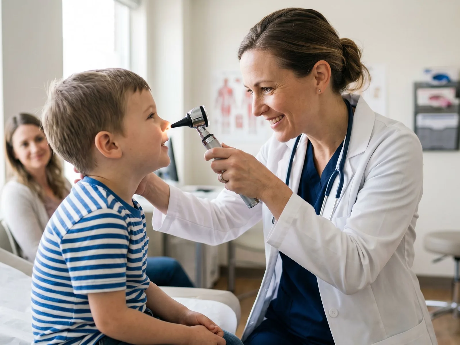 Nas înfundat și sforăit la copii: când mergi la medic