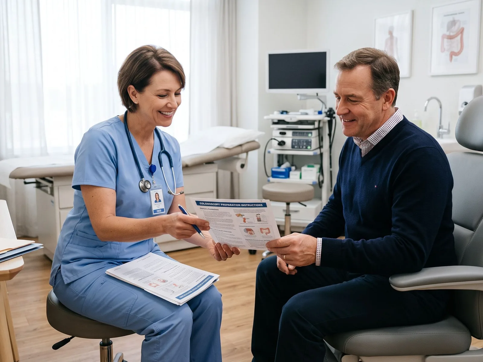 Pregătirea pentru colonoscopie: alimentație, soluție și medicamente