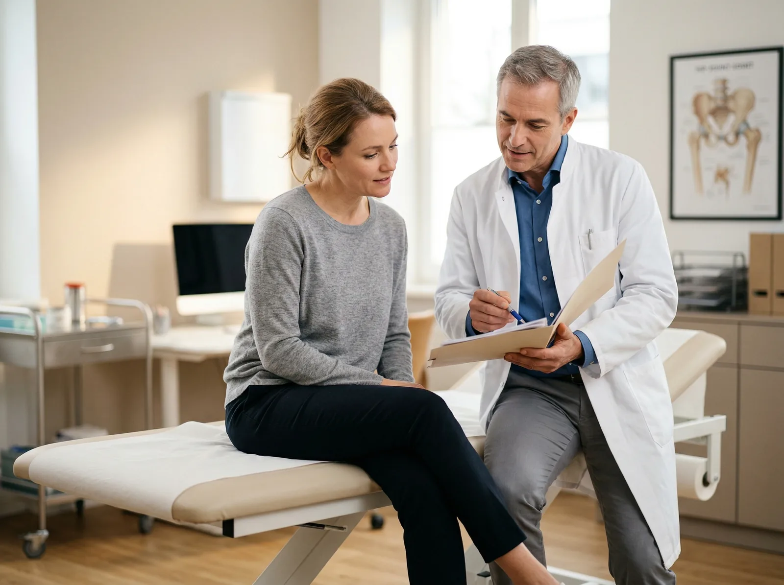 RMN șold (bazin) gratuit prin CAS: la ce medic mergi și cum obții trimitere