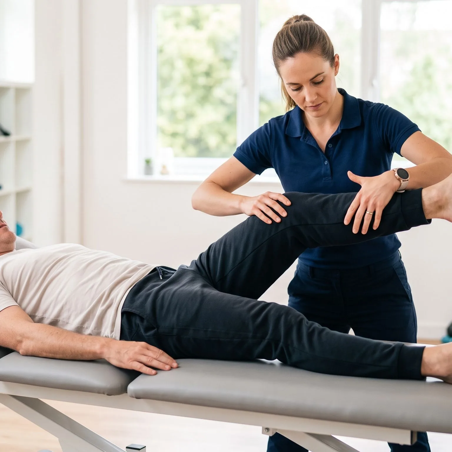 Sciatica și lombosciatica: când ajută kinetoterapia și cum se face recuperarea