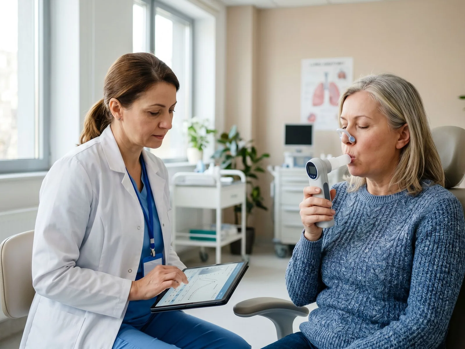 Spirometrie: ce este, când se recomandă și ce arată