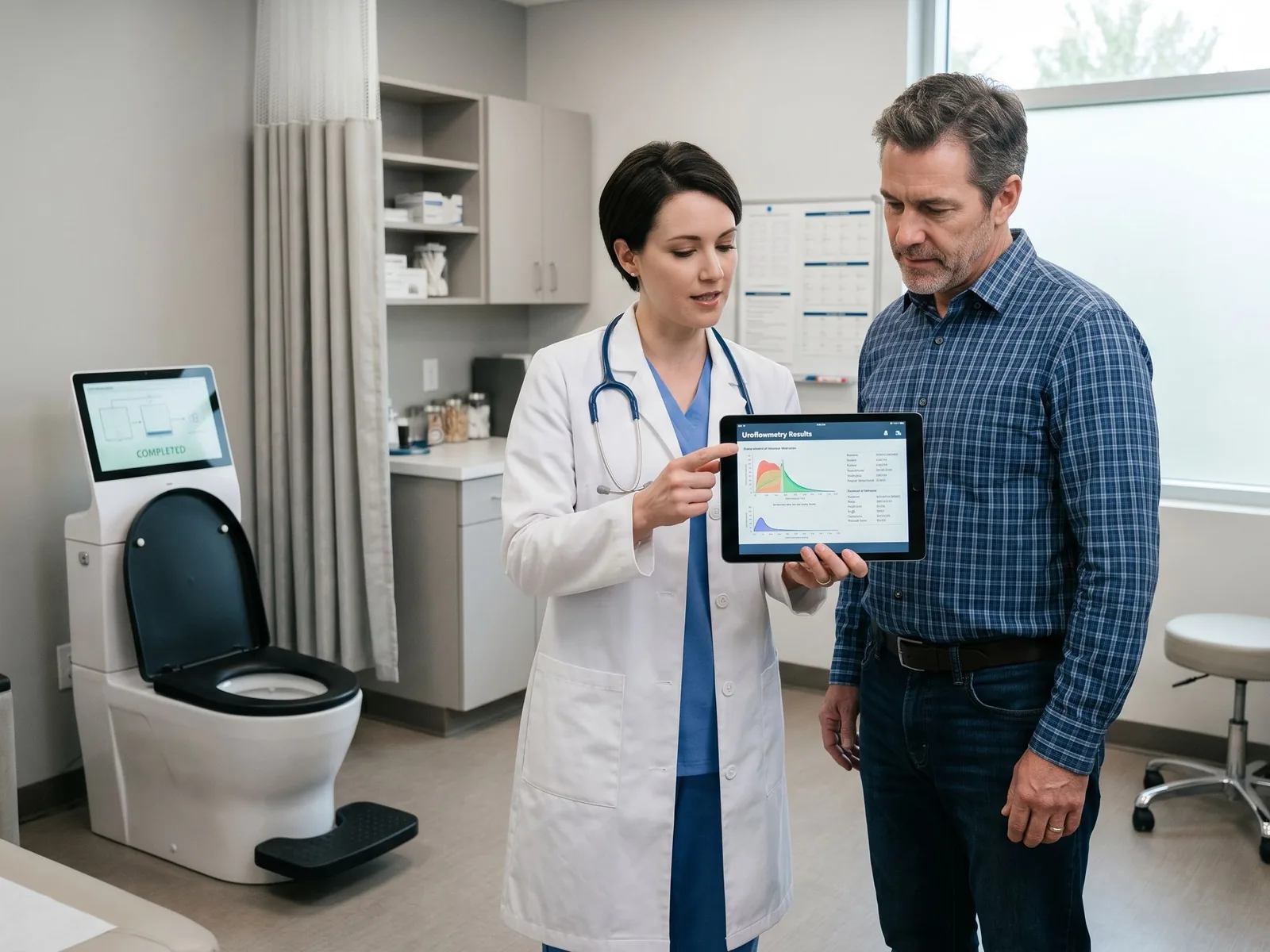 Uroflowmetrie: ce este, când se recomandă și ce arată despre jetul urinar