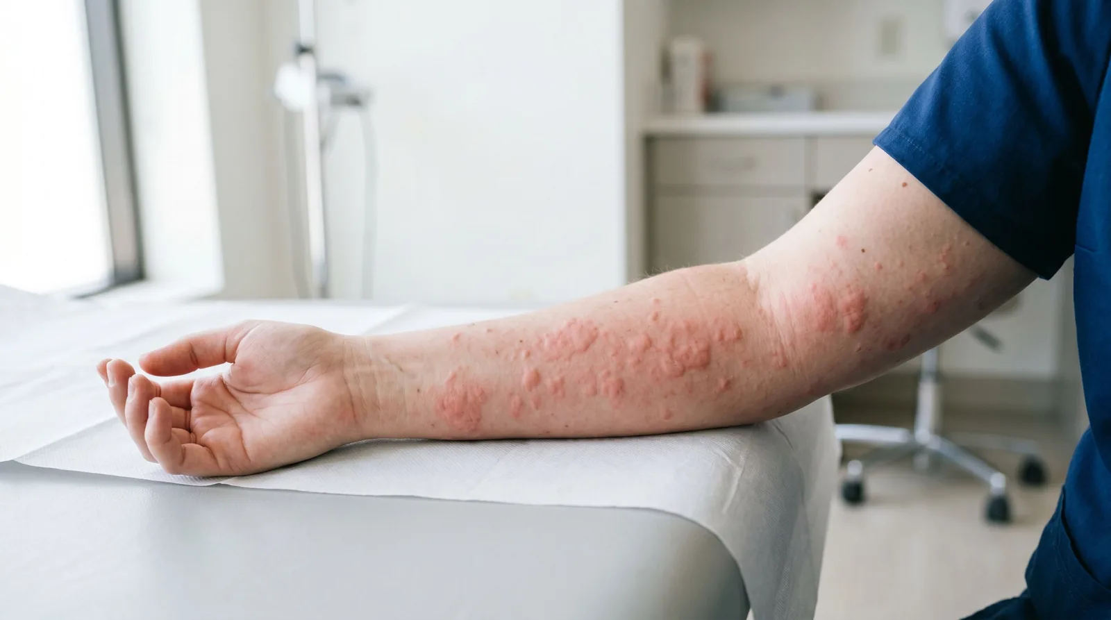 Urticarie care reapare: când poate avea componentă alergologică